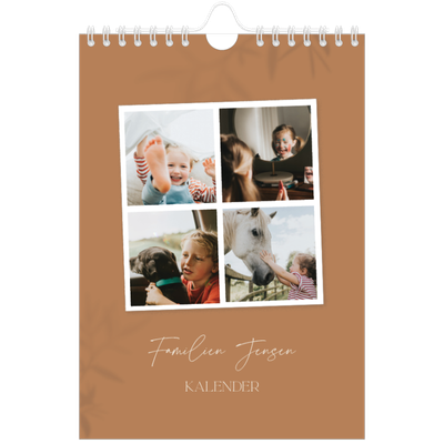 A5 Foto Kalender — Nede på jorden [kalender forside]