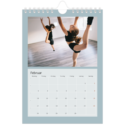 A5 Foto Kalender — Neo Scandi [Februar]