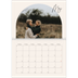 Fotokalender A4 dobbelt (30 x 40 cm) — Buet billederamme [kalender forside]