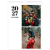 Årskalender A3 — Serif og øjeblikke [kalender forside]