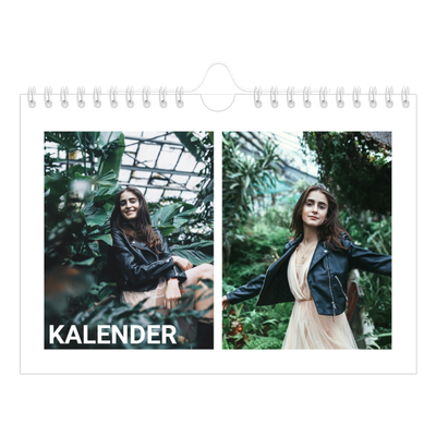 A5 Foto Kalender — Stor måned [kalender forside]
