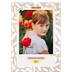 Familiekalender A3  — Rustik familiekalender - familie på 5 [kalender forside]