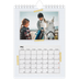 A5 Foto Kalender — Naturmatriale og tape [kalender forside]