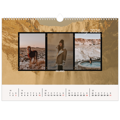 A3 Foto Kalender — Eventrylyst [kalender forside]
