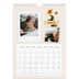 Fotokalender A4 (20 x 30 cm) — Vintage scrapbooking [Januar]