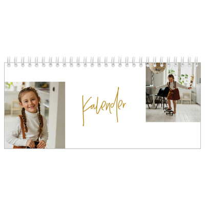 Bordkalendere — Guldstift [kalender forside]