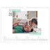 A3 Foto Kalender — Dublet tekst [Februar]