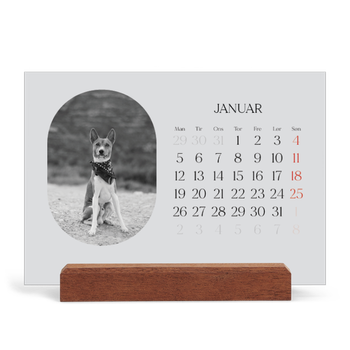 Staffeli kalender - liggende — Den åbne vej