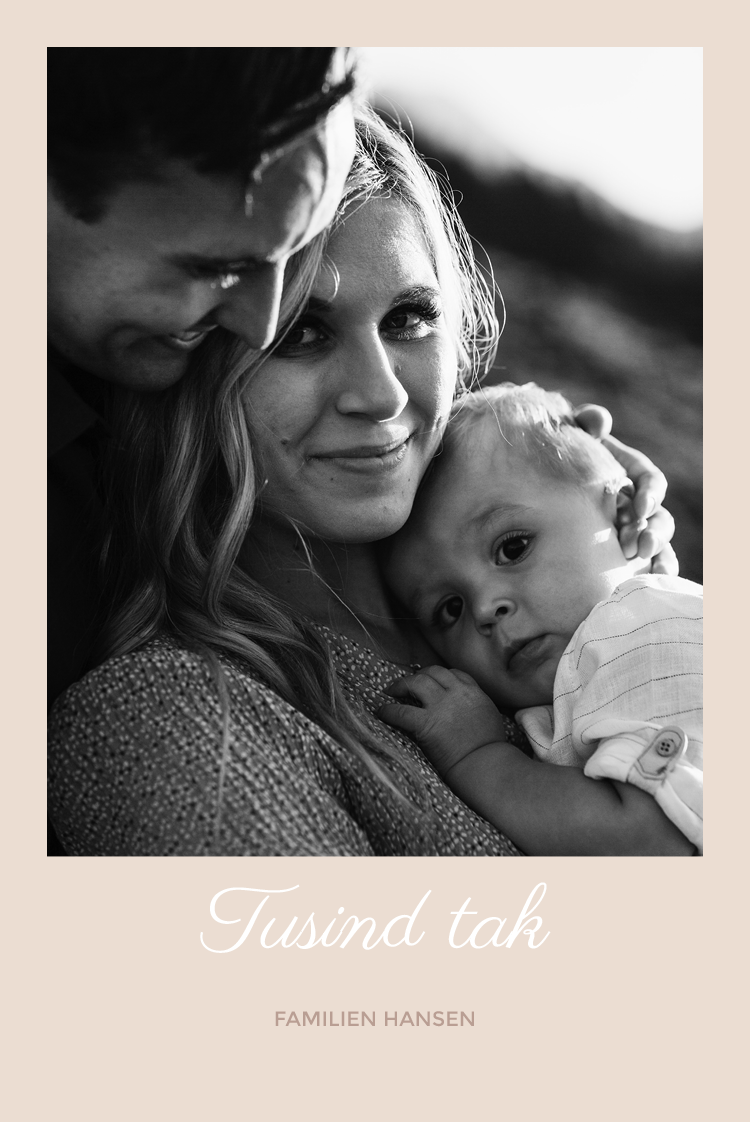 Takkekort — Pastel blok