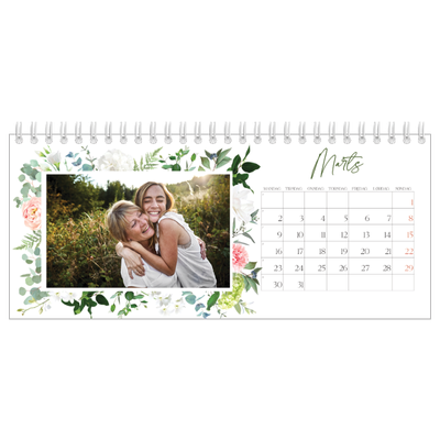 Bordkalendere — Klassiske blomster [Marts]