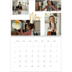 Fotokalender A4 dobbelt (30 x 40 cm) — Guldstift [kalender forside]