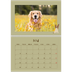 Fotokalender A4 dobbelt (30 x 40 cm) — Legesyg hvalp [kalender forside]