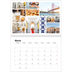 Fotokalender A4 dobbelt (30 x 40 cm) — Billedgitter [Marts]