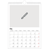 Fotokalender A4 (20 x 30 cm) — Design selv [kalender forside]