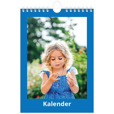 A5 Foto Kalender — Stilrene farver [kalender forside]