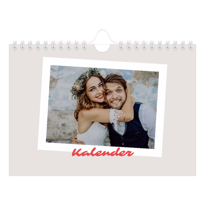 A5 Foto Kalender — Signeret tryk [kalender forside]