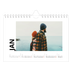 A5 Foto Kalender — White space [Januar]