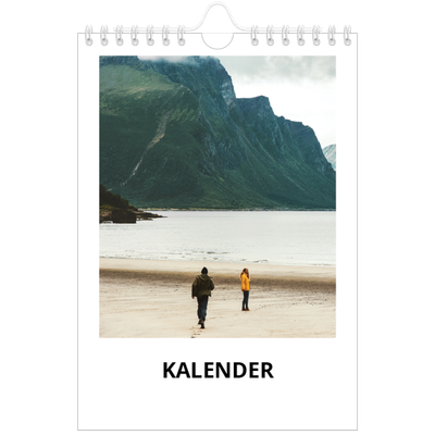 A5 Foto Kalender — White space [kalender forside]