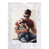 Fotokalender A4 (20 x 30 cm) — Marmorbaggrunde [kalender forside]