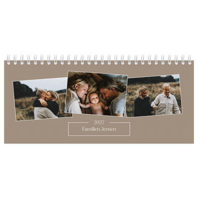 Bordkalendere — Vores minder [kalender forside]