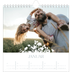 Årskalender kvadratisk — Blomstmotiv [Januar]