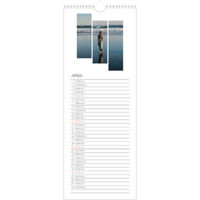 Køkkenkalender  — Rejsemosaikker [kalender forside]