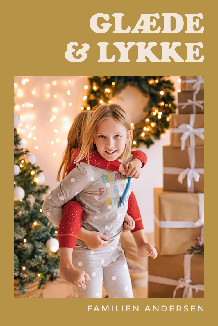 Kort — Retro-julestemning