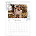 Fotokalender A4 (20 x 30 cm) — Elegant blomstret [Marts]