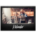Fotokalender A4 dobbelt (30 x 40 cm) — Tavlestil [kalender forside]