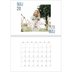 Fotokalender A4 dobbelt (30 x 40 cm) — Dublet tekst [kalender forside]