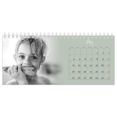 Bordkalendere — Grønn gradering [kalender forside]