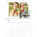 Fotokalender A4 dobbelt (30 x 40 cm) — Akvarel dyr [kalender forside]