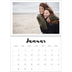 Fotokalender A4 dobbelt (30 x 40 cm) — Håndskrevet [Januar]