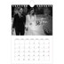 A5 Foto Kalender — Elegant skrift [Januar]