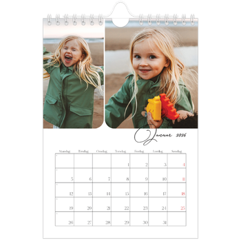 A5 Portræt — Øjebliksbilleder og skrift