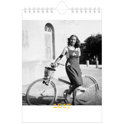 A5 Foto Kalender — Heritage-stil [kalender forside]