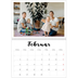 Fotokalender A4 dobbelt (30 x 40 cm) — Håndskrevet [Februar]