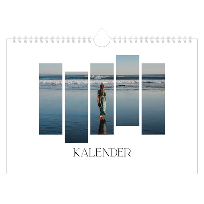 Fotokalender A4 — Rejsemosaikker [kalender forside]