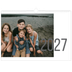 A3 Foto Kalender — Måneder i tal [kalender forside]