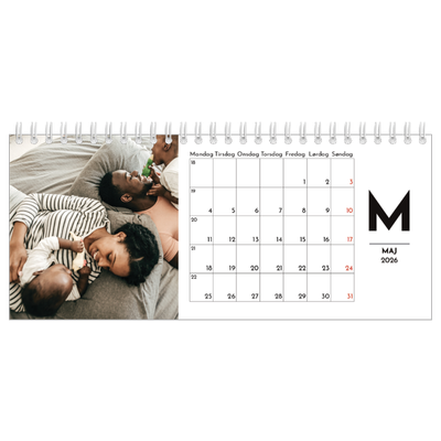 Bordkalendere — Bogstav i fokus [kalender forside]
