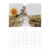A5 Foto Kalender — Blomstmotiv [April]