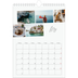 Fotokalender A4 (20 x 30 cm) — Byferie (hvid) [Maj]