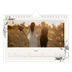 A5 Foto Kalender — Blek & blomst [April]