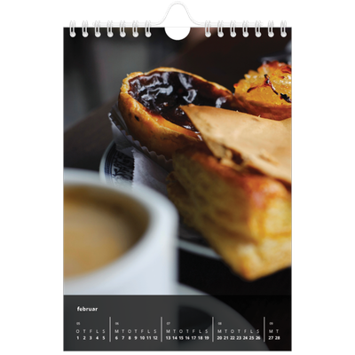 A5 Foto Kalender — Transparent kalender [Februar]