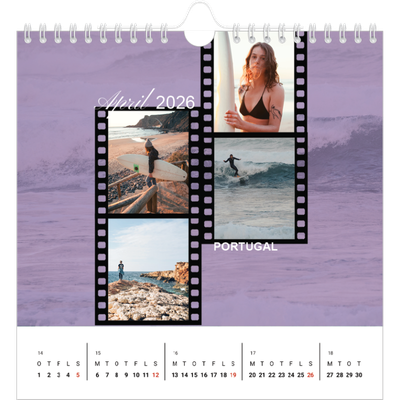 Årskalender kvadratisk — Eventrylyst [April]