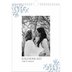 Fotokalender A4 (20 x 30 cm) — Elegant blomstret [kalender forside]