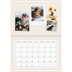 Fotokalender A4 dobbelt (30 x 40 cm) — Vintage scrapbooking [Januar]