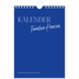 A5 Foto Kalender — Klassisk kobolt [kalender forside]
