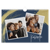 Fotokalender A4 — Gylne penselstrøk [kalender forside]