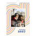A5 Foto Kalender — Retro striber [kalender forside]